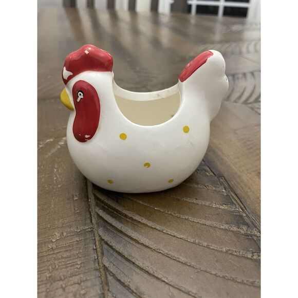 Other - Ceramic Chicken Planter‎  Vintage